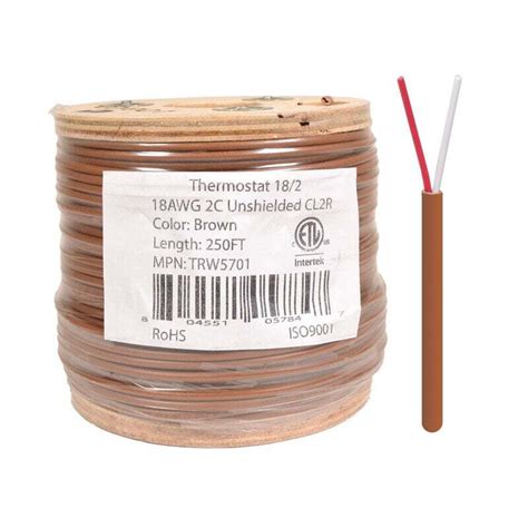 18awg 2c Bc Thermostat Wire 250ft