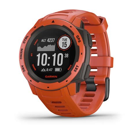 Military standard 810g for thermal, shock and water resistance (rated to 100 meters). Garmin Instinct Outdoor Watch - Official Dealer van Garmin ...