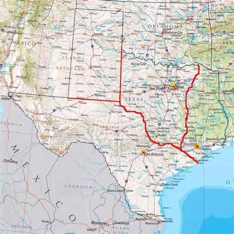 Contest If You Were Charged With Splitting Up Texas Into Smaller