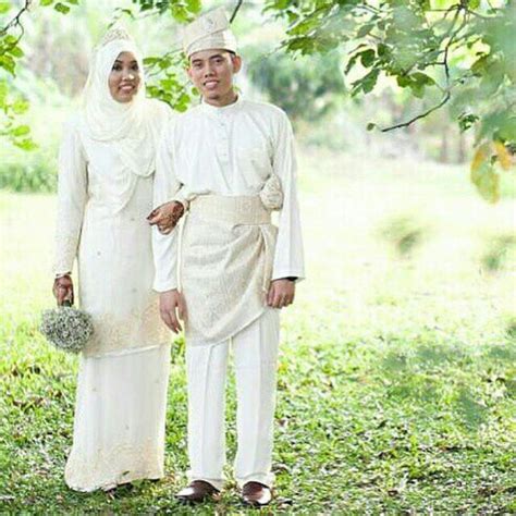 ‎qaseh zaiella‎ to baju pengantin & barang pengantin preloved. Baju Pengantin Songket Putih Gold - Plaza Indo