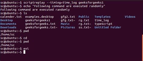Script Command In Linux With Examples Geeksforgeeks