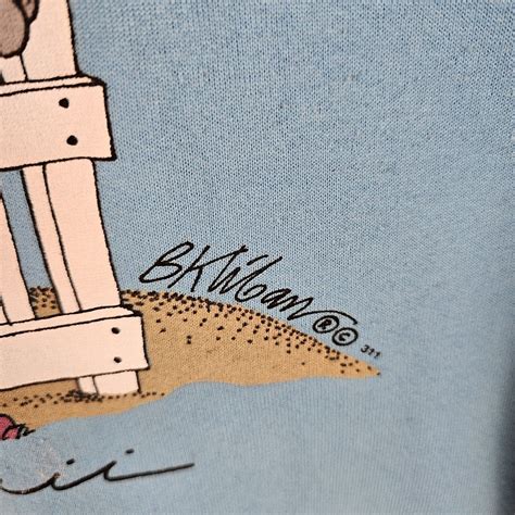 Vintage Crazy Shirts Sweatshirt Mens Xl B Kliban Lifeguard Cat Double