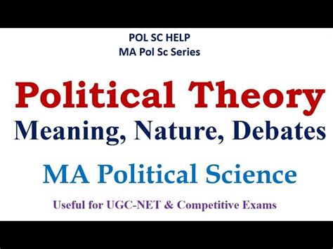 💌 Nature And Significance Of Political Science Nature Importance And