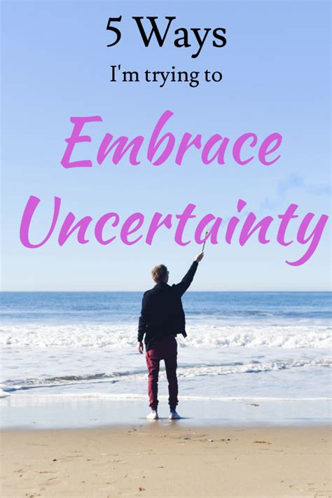 5 Ways Im Trying To Embrace Uncertainty Eat Lose Gain