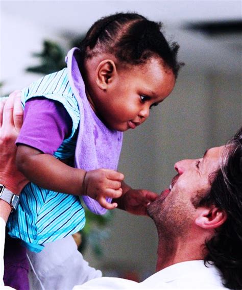 Is zola the cutest baby on tv? Derek & Zola | Greys anatomy characters, Greys anatomy zola, Greys anatomy facts