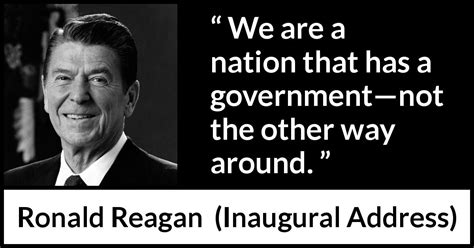 ronald reagan “we are a nation that has a government—not ”