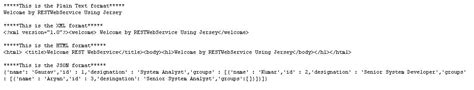 Javaidea Rest Web Service Example Using Jersey
