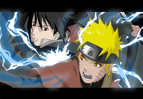 Naruto E Sasuke 2 Sasuke And Naruto Photo 23162562 Fanpop