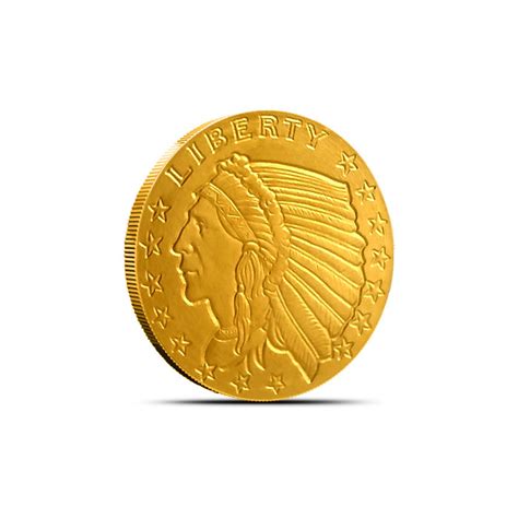 Incuse Indian 110 Oz Gold Round Buy 9999 Fine Gold