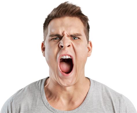 Angry Man Png Free Logo Image