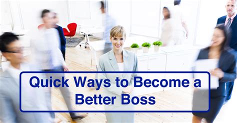 Easy Ways To Be A Better Boss Smart Circle
