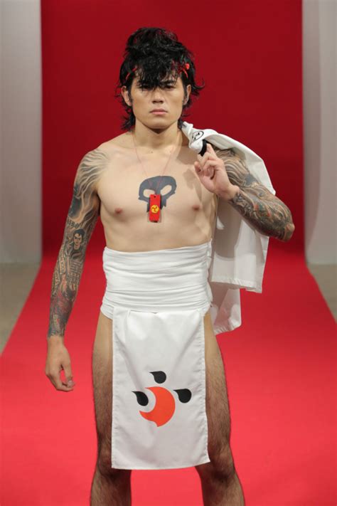 Fashion The Worlds First Fundoshi Fashion Show Beautiful Models