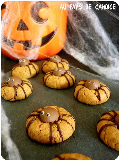 Cookies araignées pour Halloween - Au pays de Candice