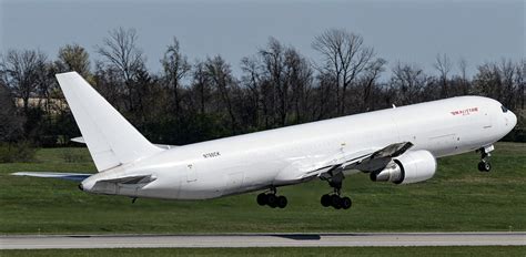 Boeing 767 300f The Cargo Of Kalitta Air Takeoff Aeronefnet