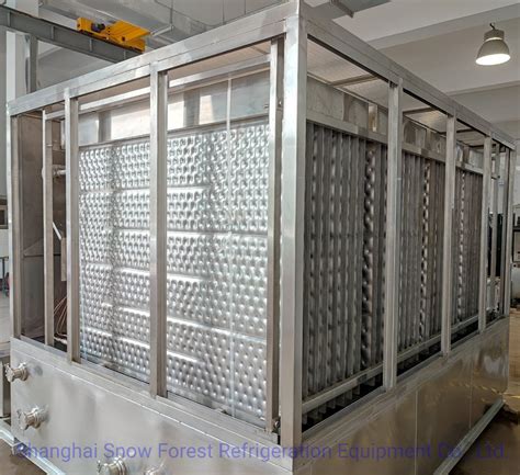 Plate Type Evaporators Cooling Dimple Plate For Heat Exchanger