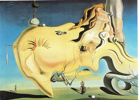 The Great Masturbator Dali Surrealist Painting Painting By Salvador Dali