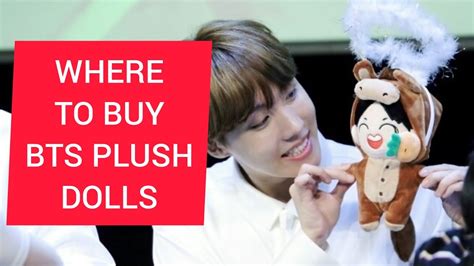Bts Plush Dolls How And Where To Buy Them And The Clothes Youtube