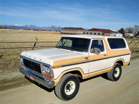 1978 Ford Bronco Ranger Xlt 4×4 Clean Western Survivor Barn Find Custom