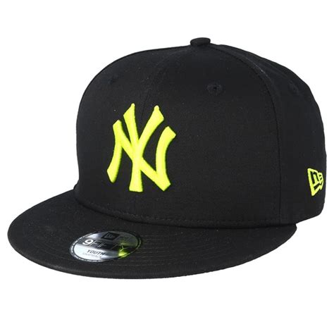 Kids New York Yankees League Essential 9fifty Blackneon Snapback New