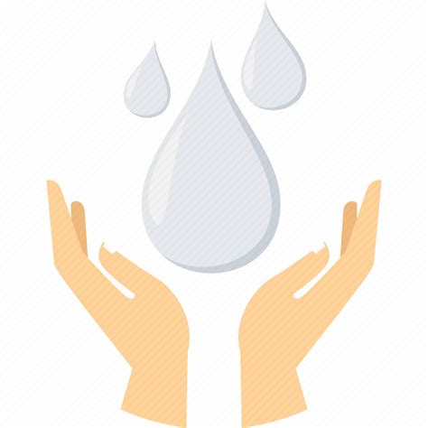 Save Water Collect Environment Water Drop Guardar Icon Download