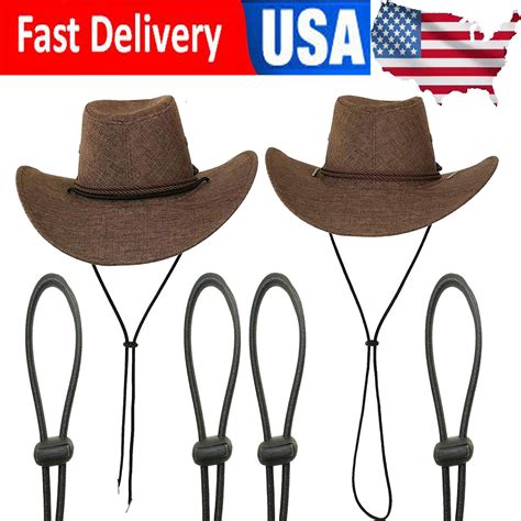 4x Universal Removable Chin Strap Adjustable Toggle Two Way For Men
