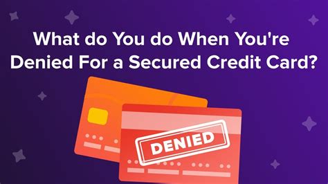 In this article, we talk about how long you should wait before you apply for new lines of credit and like all creditors, credit card issuers assume risk when they offer you a line of credit. What do you do when you're denied for a secured credit card? - YouTube