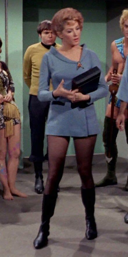 Picture Of Majel Barrett Star Trek Series Star Trek Actors Star Trek Tv