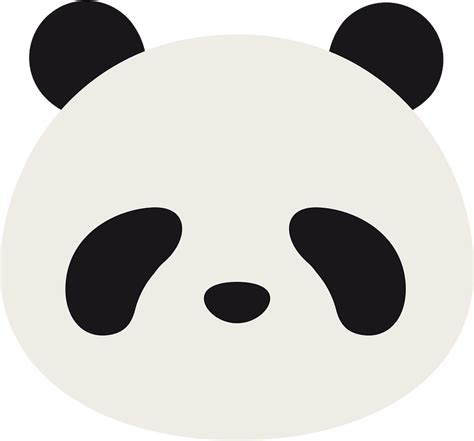 Animal Face Panda Clipart Free Download Transparent Png Creazilla