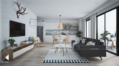 Modern Scandinavian Design For Home Interior Completed