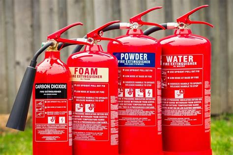 5 Types Of Fire Extinguishers