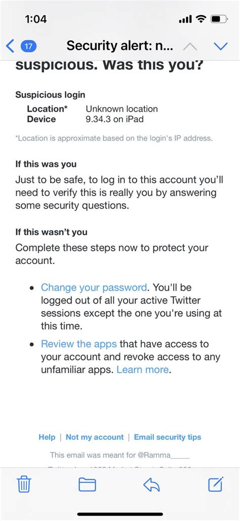 John On Twitter Suspicious Log In Attempts Logged
