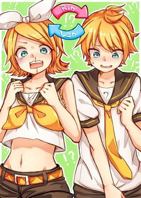 Rin And Len Kagamine Vocaloid Anime Hatsune Miku