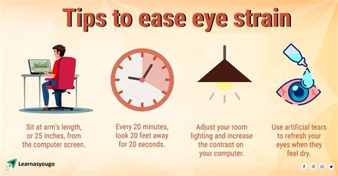 Tips To Ease Eye Strain