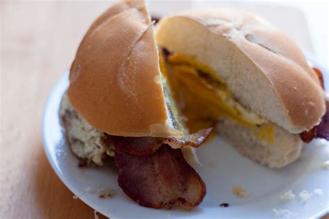 Bacon Egg And Cheese On A Roll Chick And Her Cheese
