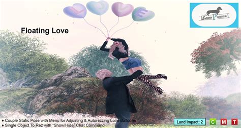 Second Life Marketplace Floating Love