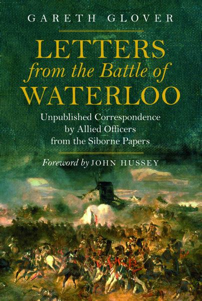 Pen And Sword Books Letters From The Battle Of Waterloo Paperback