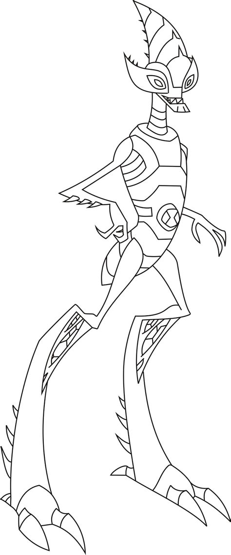 Benten ben10 alien force group poster coloring page. Ben 10 para colorir (Ben 10 colouring page)