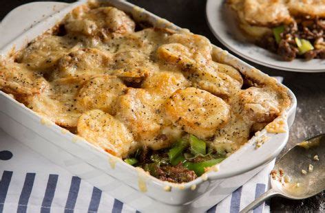 Try beef mince in a comforting cottage pie or make your own burgers for the ultimate barbecue. Leek, potato and minced beef bake | Recipe | Minced beef ...