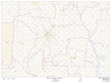 Sumter County Zip Code Map