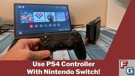 How To Connect A Ps4 Controller To Your Nintendo Switch Youtube