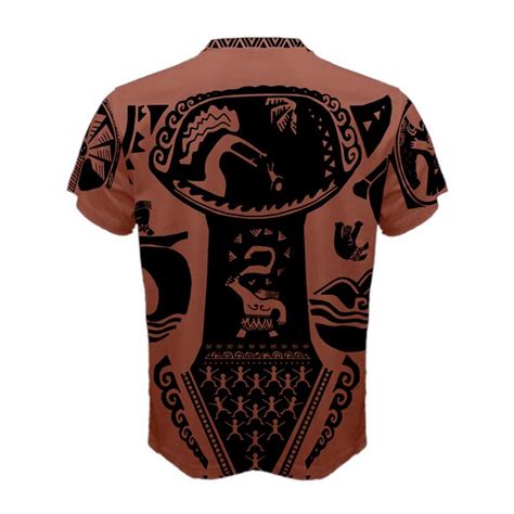 Mens Maui Moana Inspired Athletic Shirt Etsy