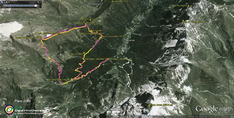 anello del monte campagano 2053 m da valcanale rif alpe corte il 12 luglio 2014 05 tracciato