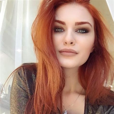 Copper Hair Redheads Ginger Long Hair Styles Face Beauty