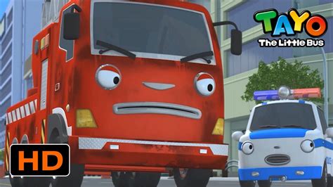 Tayo English Episodes L Who Is Frank The Firetruck Mad At L Tayo The