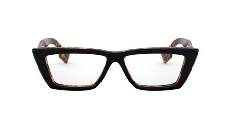 Be2305 Shop Burberry Black Rectangle Eyeglasses At Lenscrafters