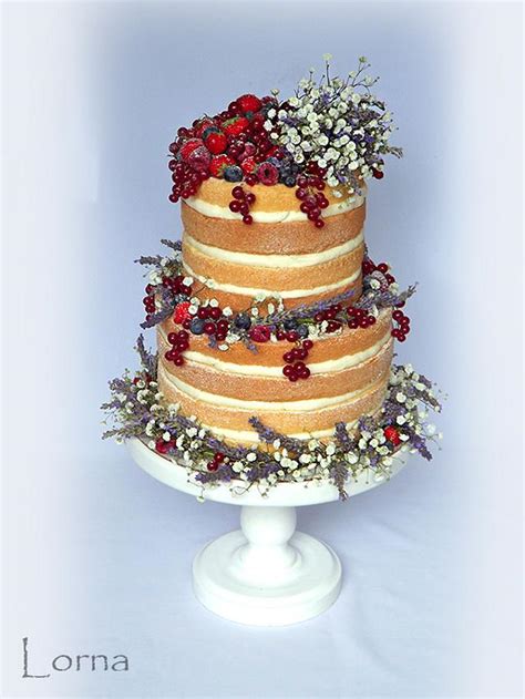 Naked Wedding Cake Cake By Lorna Cakesdecor My Xxx Hot Girl