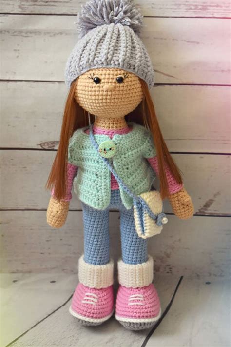 Crochet doll clothes pattern for the 18 inch doll. 5 Crochet Dolls Patterns That Will be a Wonderful Gift For ...