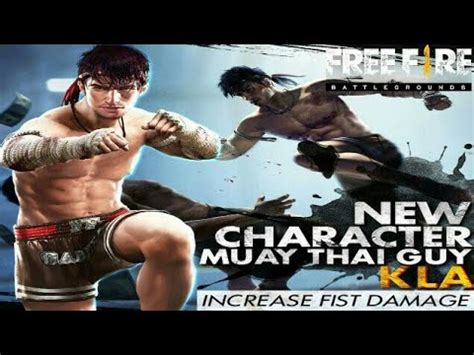 Best character skill slot combination for factory fist fight in free fire 2020 !! Garena Free Fire | New Character - Kla | Muay Thai Guy ...