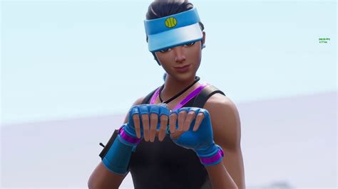 Dont Touch The Cute Volley Girl Skin 😍 ️ Fortnite Season 7 Youtube