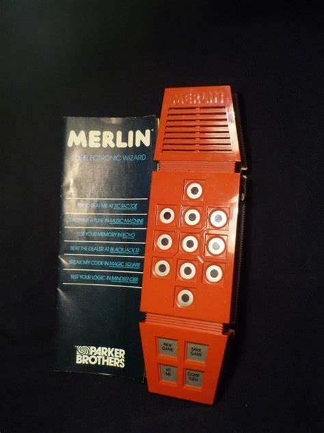 Vintage 1970s Merlin Handheld Game From Parker Brothers